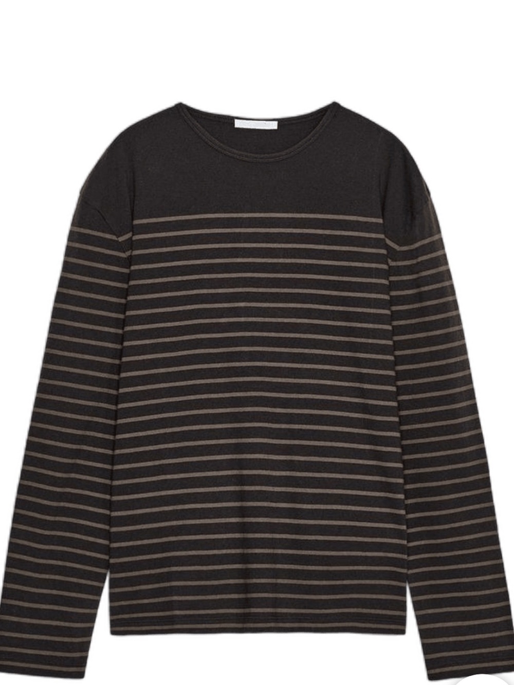 Zara Brown Stripe Long-Sleeve